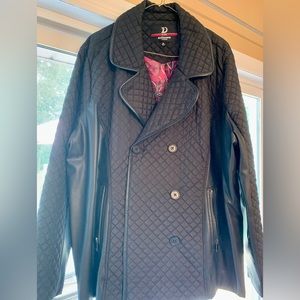 Black Dollhouse Peacoat